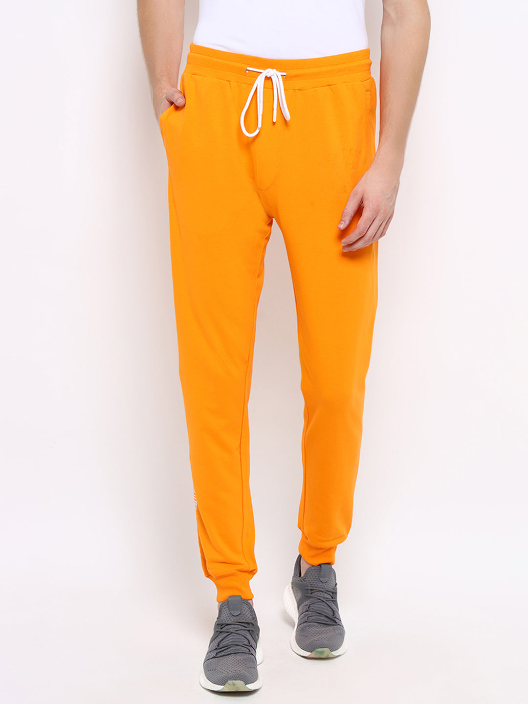 Mens Premium Cotton Printed Track Pants