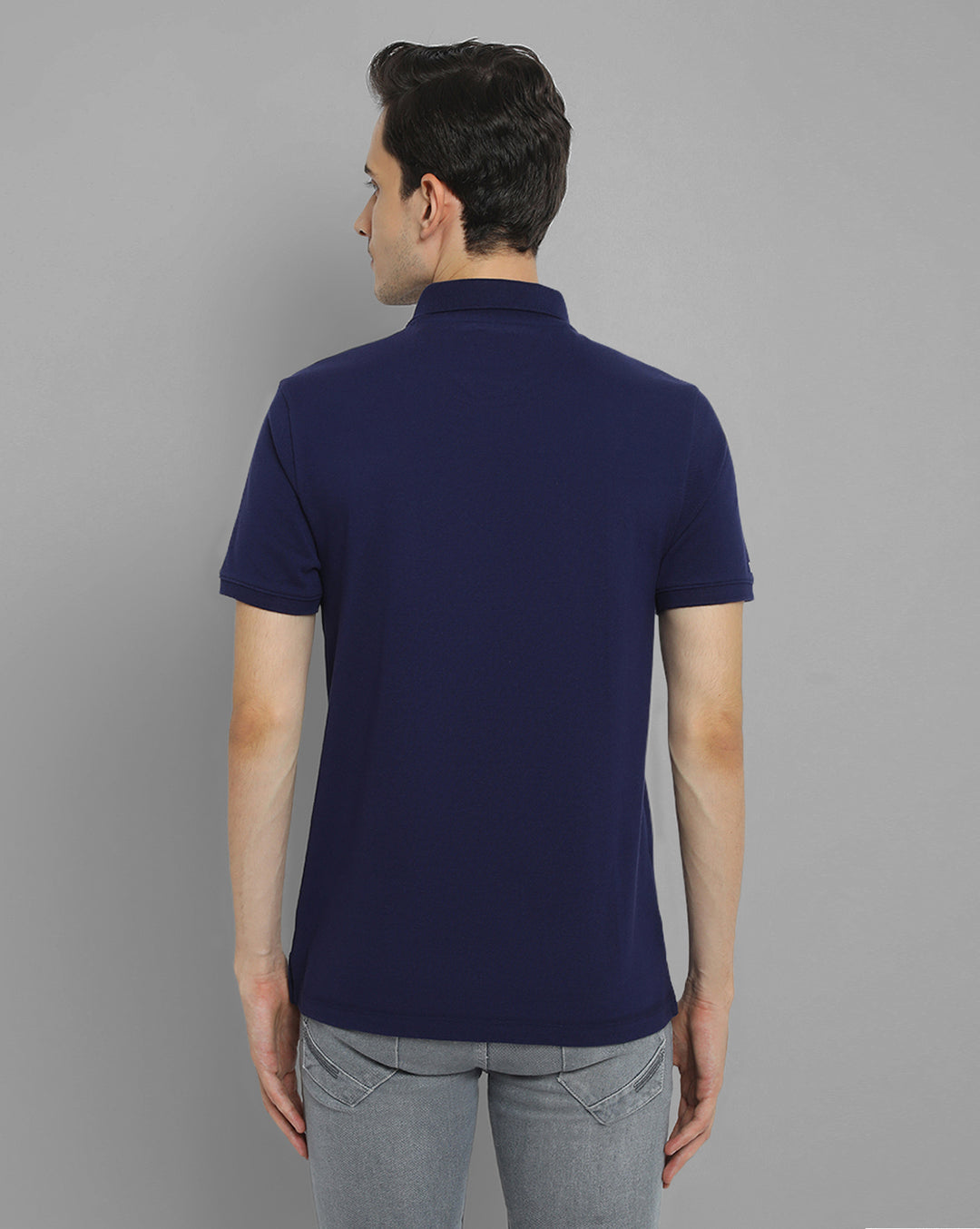 Mens Cotton Rich Half Sleeve Collar T-Shirts