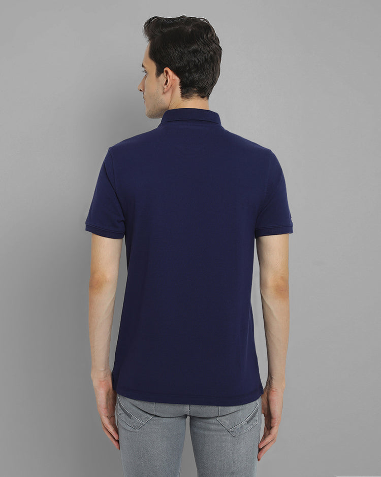 Mens Cotton Rich Half Sleeve Collar T-Shirts