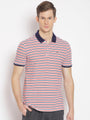 Premium Cotton Striped Polo Tees