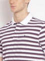 Premium Cotton Striped Polo Tees