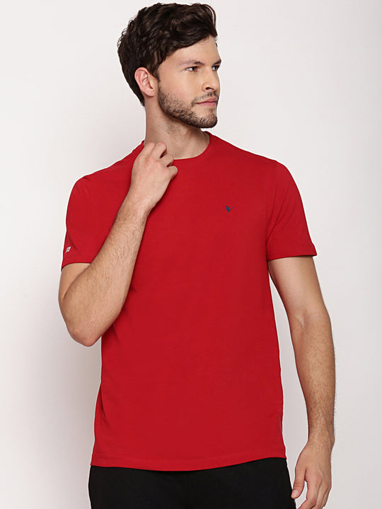 Mens Premium Cotton Half Sleeve Crew Neck T-Shirts