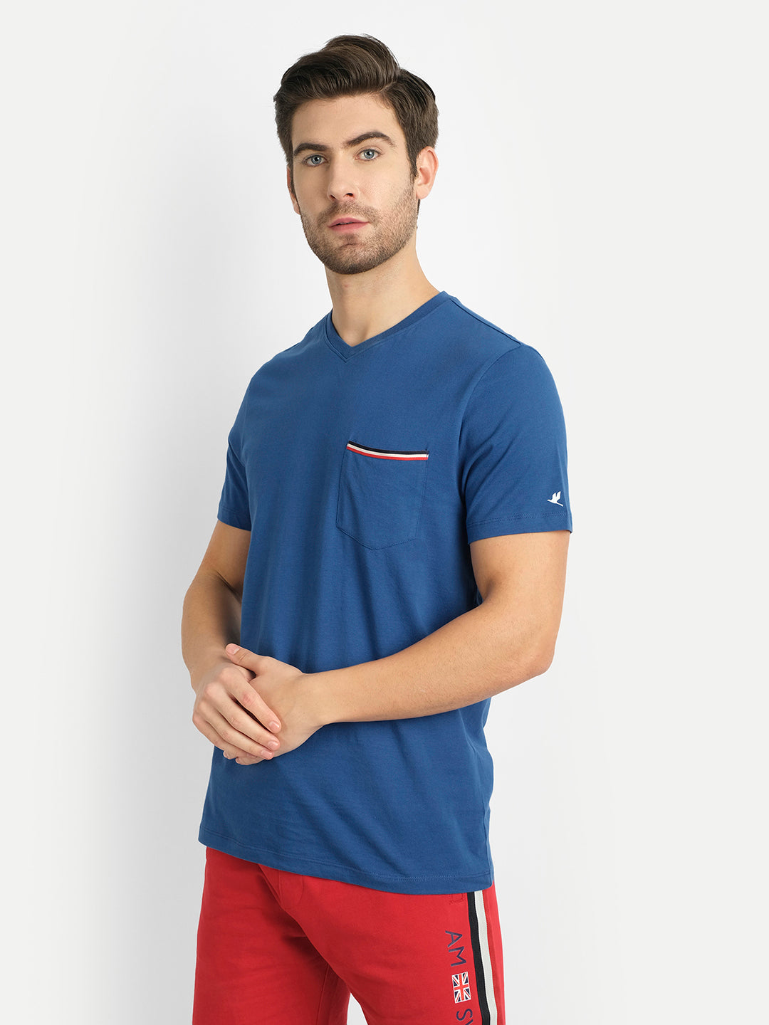MENS PREMIUM COTTON HALF SLEEVE SOLID T-SHIRTS