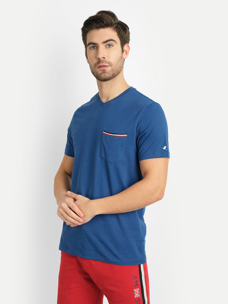 MENS PREMIUM COTTON HALF SLEEVE SOLID T-SHIRTS