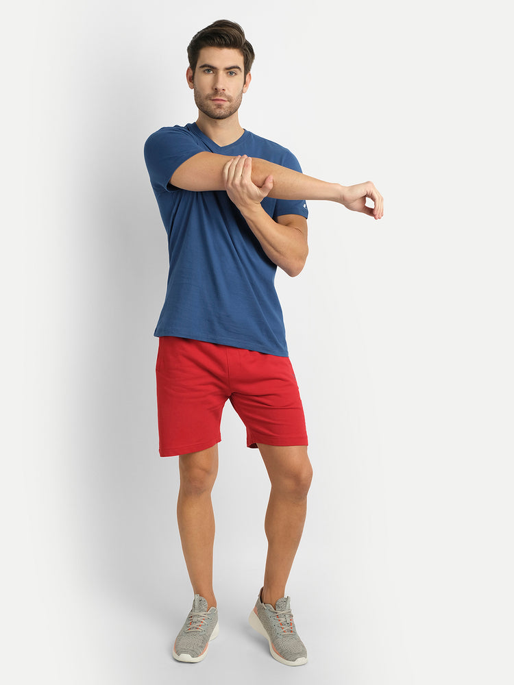 MENS PREMIUM COTTON HALF SLEEVE SOLID T-SHIRTS