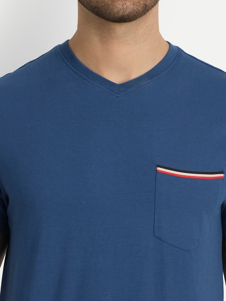 MENS PREMIUM COTTON HALF SLEEVE SOLID T-SHIRTS