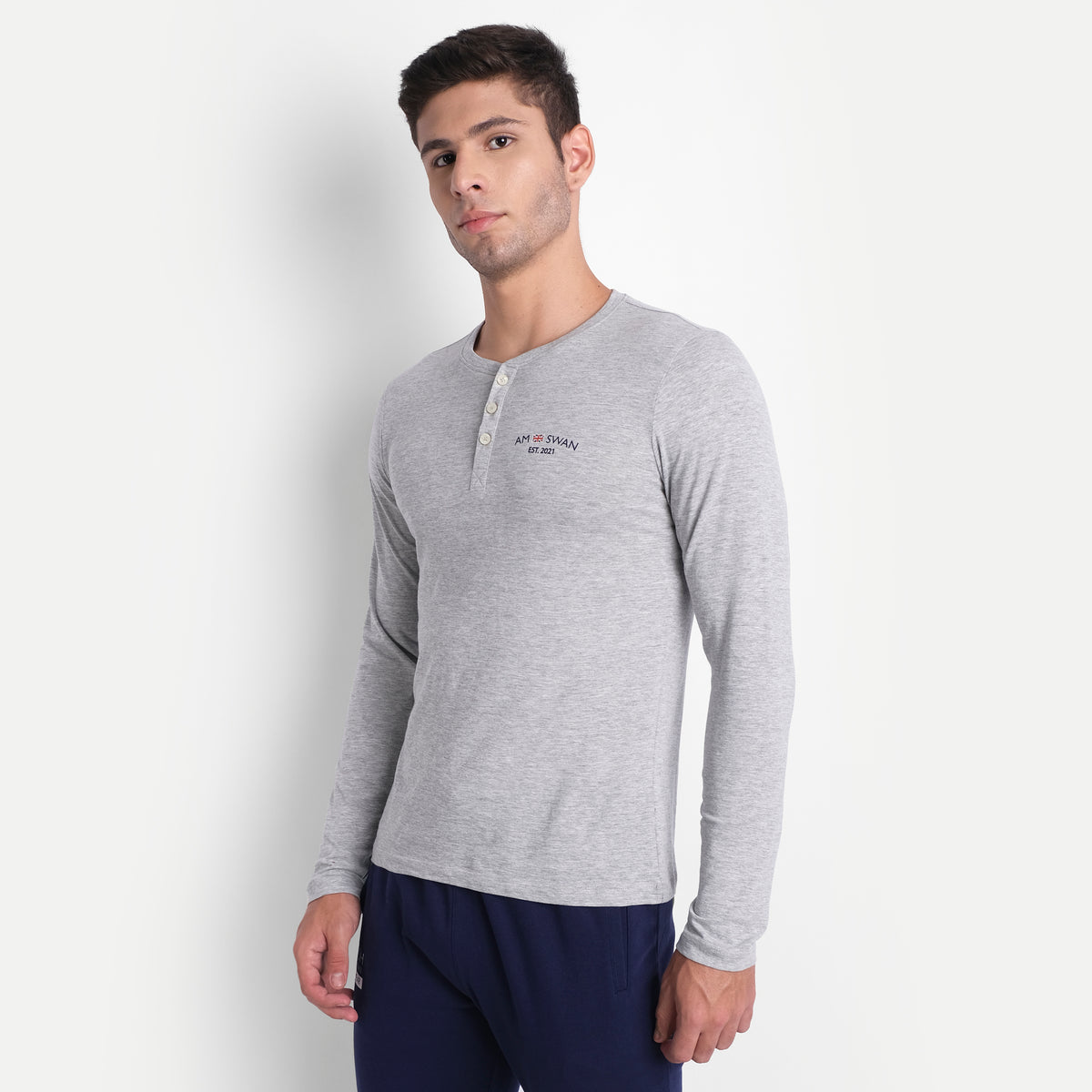 Premium Cotton Crew Neck Full Sleeve T-Shirts for Men's