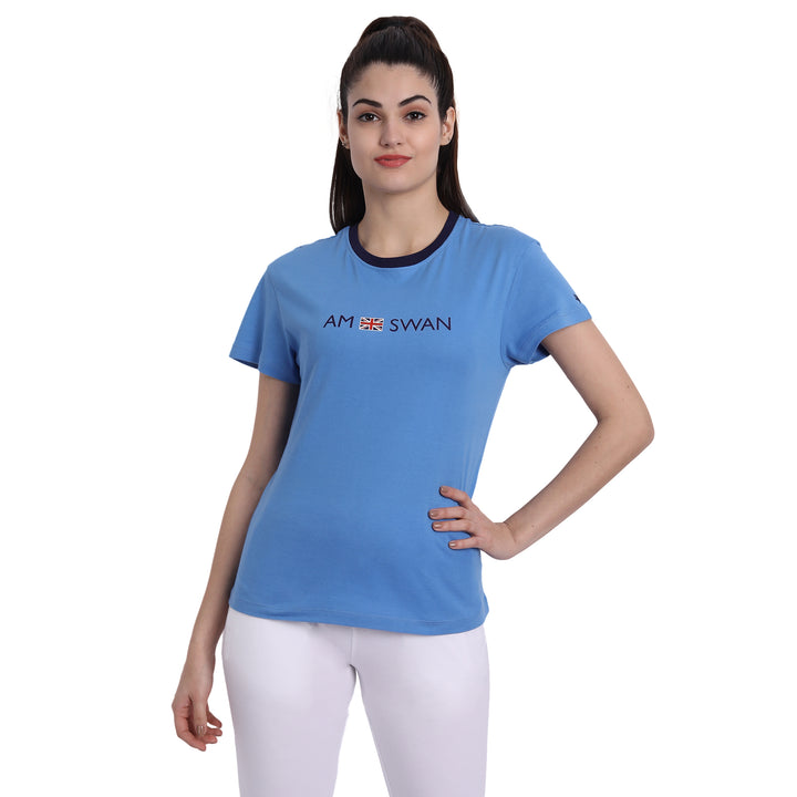 Women'S Half Sleeve T-Shirts In Premium Cotton Fabric