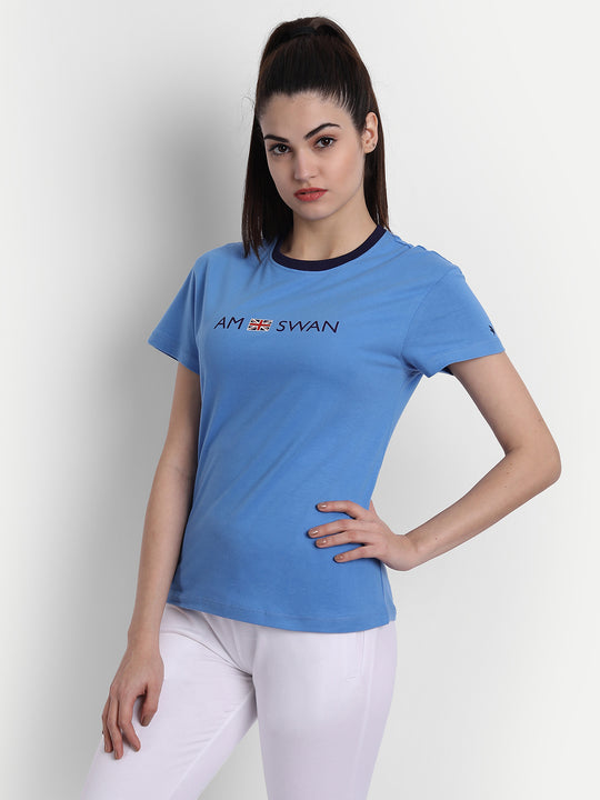 Women'S Half Sleeve T-Shirts In Premium Cotton Fabric