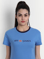 Women'S Half Sleeve T-Shirts In Premium Cotton Fabric