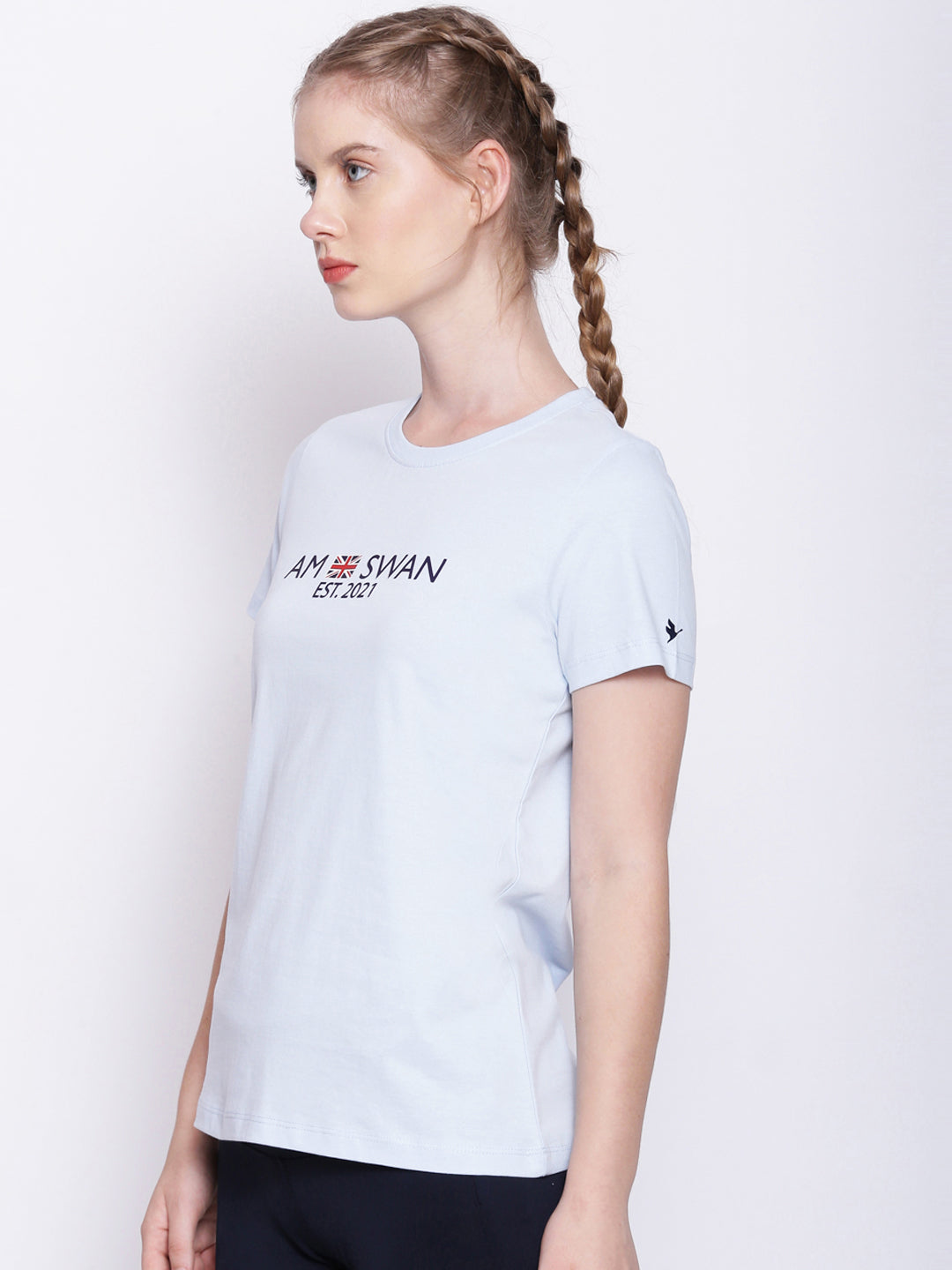Women's Half Sleeve T-Shirts in Premium Cotton Fabric