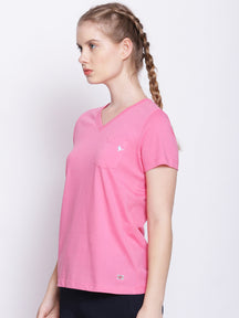 Women's Half Sleeve T-Shirts in Premium Cotton Fabric