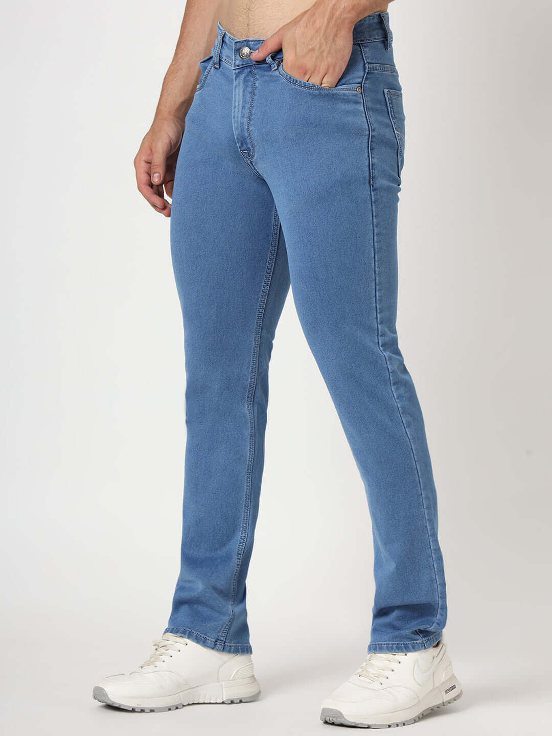 Premium Men'S Jeans With Cotton Lycra Shirts