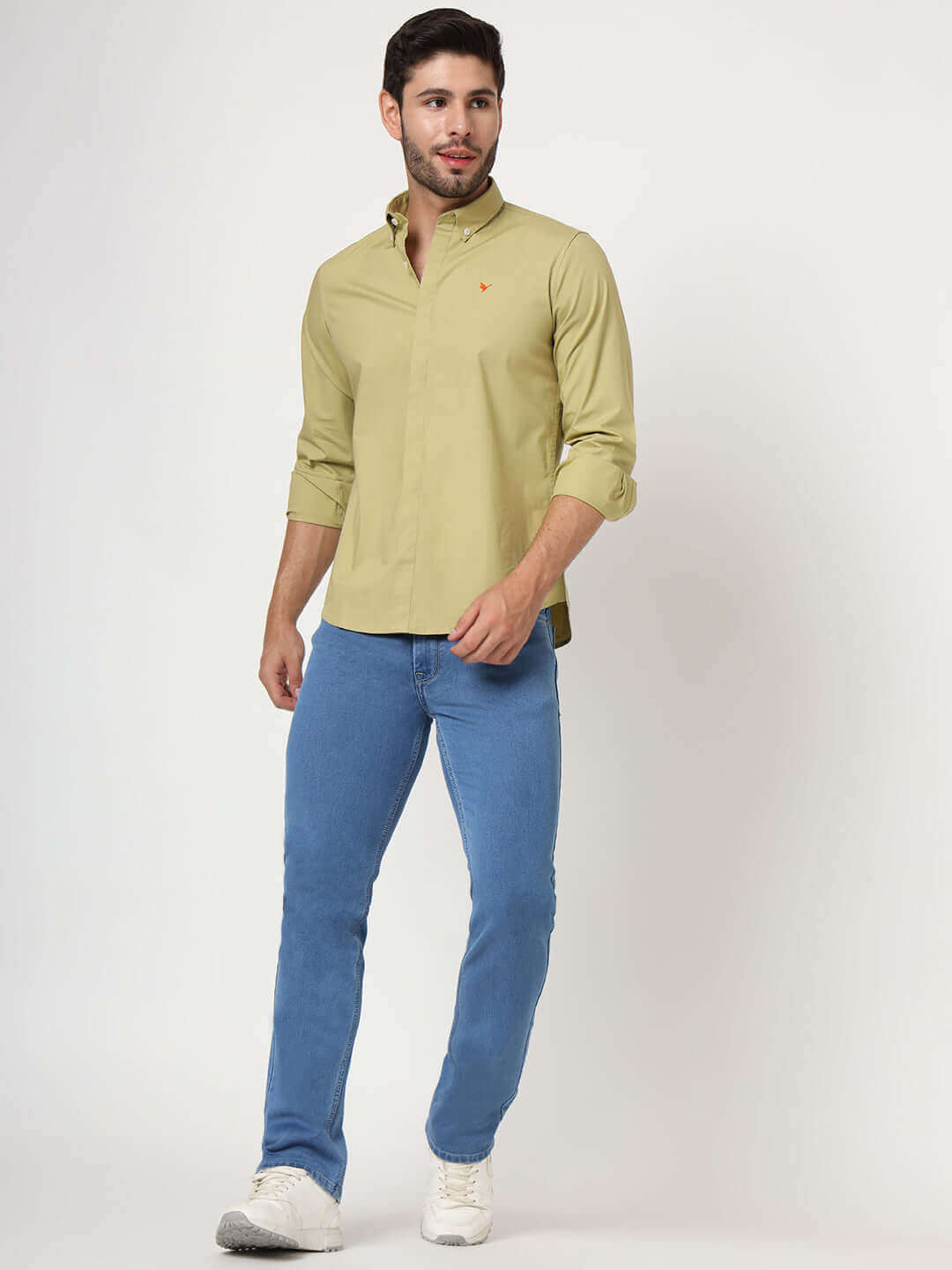 Premium Men's Jeans with Cotton Lycra Shirts