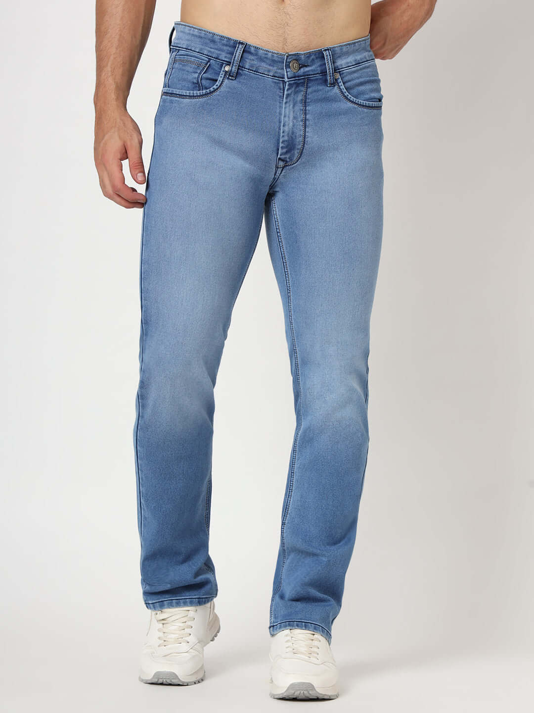 straight fit jeans men's