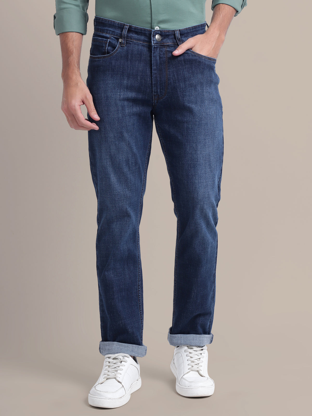 Men's Premium Stretchable Jeans Straight Fit