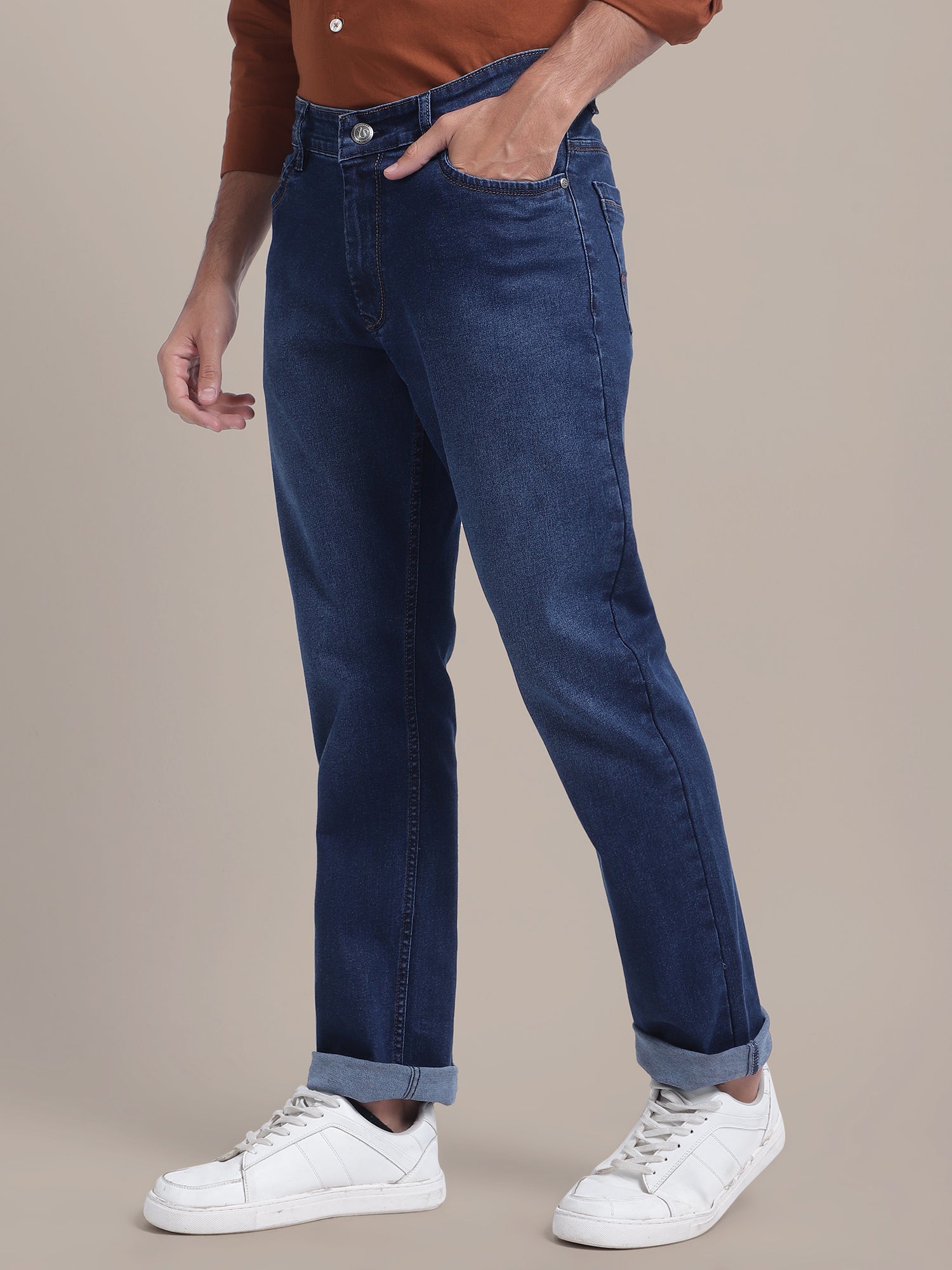 Premium Blue Comfort Fit Denim