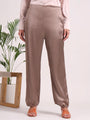 European Satin Loose Fit Trouser