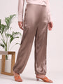 European Satin Loose Fit Trouser