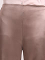 European Satin Loose Fit Trouser