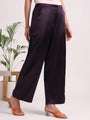 Women's European Satin Loose Fit Trouser