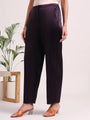 Women's European Satin Loose Fit Trouser