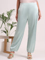 European Satin Loose Fit Trouser