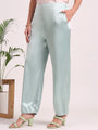 European Satin Loose Fit Trouser