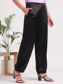 European Satin Loose Fit Trouser