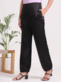 European Satin Loose Fit Trouser