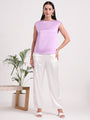 Women's European Satin Loose Fit Trouser