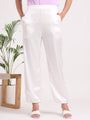 Women's European Satin Loose Fit Trouser