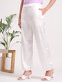 Women's European Satin Loose Fit Trouser