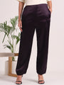 European Satin Loose Fit Trouser