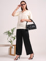 Women's European Satin Loose Fit Trouser