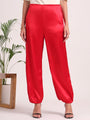 Women's European Satin Loose Fit Trouser