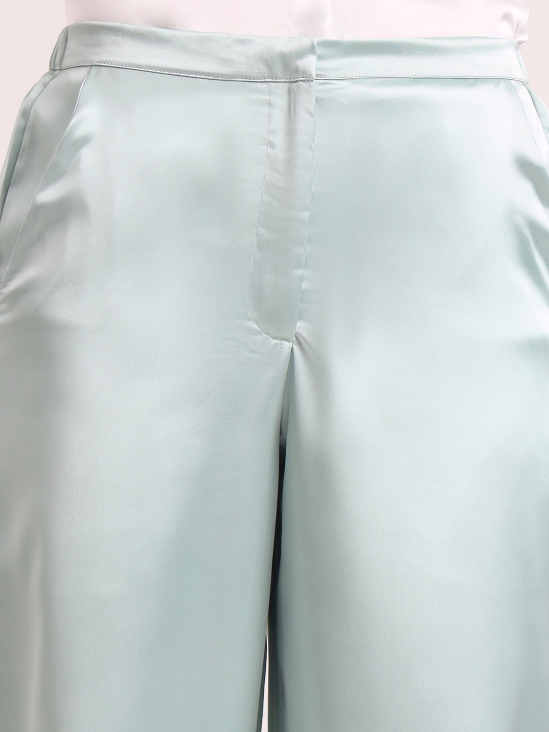 Women's European Satin Loose Fit Trouser