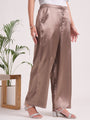 Women's European Satin Loose Fit Trouser