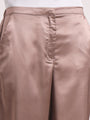 Women's European Satin Loose Fit Trouser