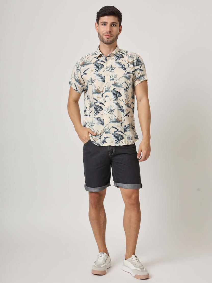 Amswan Men'S Premium Rayon Shirt