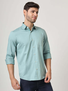 Premium Cotton Satin  Shirt