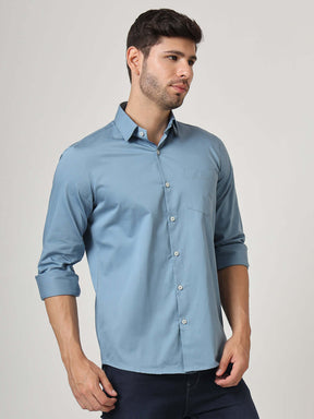 Premium Cotton Satin  Shirt