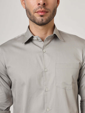 Premium Cotton Satin  Shirt