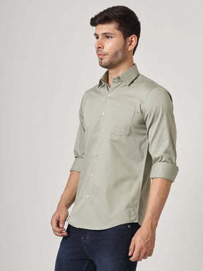 Premium Cotton Satin  Shirt