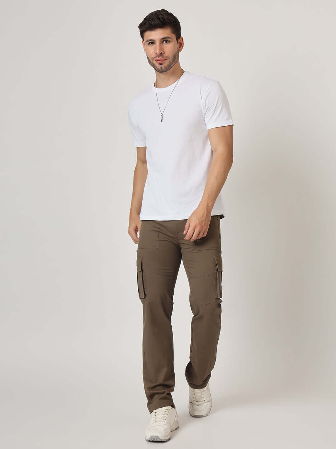 Premium Cotton Brown Cargo Pant