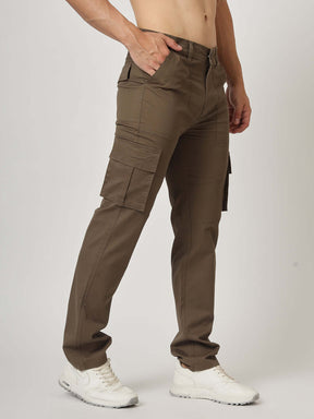 Premium Cotton Brown Cargo Pant