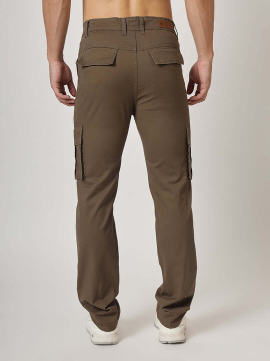 Premium Cotton Brown Cargo Pant