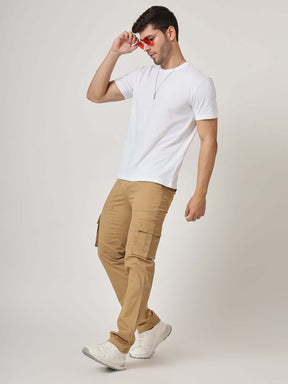 Premium Cotton Mustard Cargo Pant