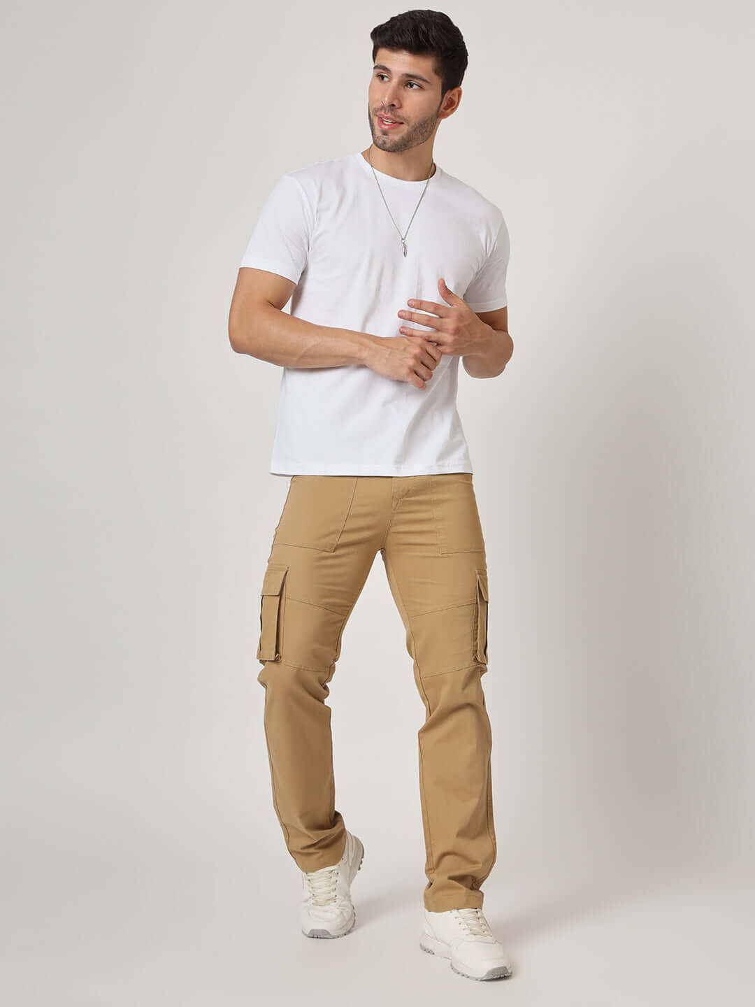 Premium Cotton Mustard Cargo Pant