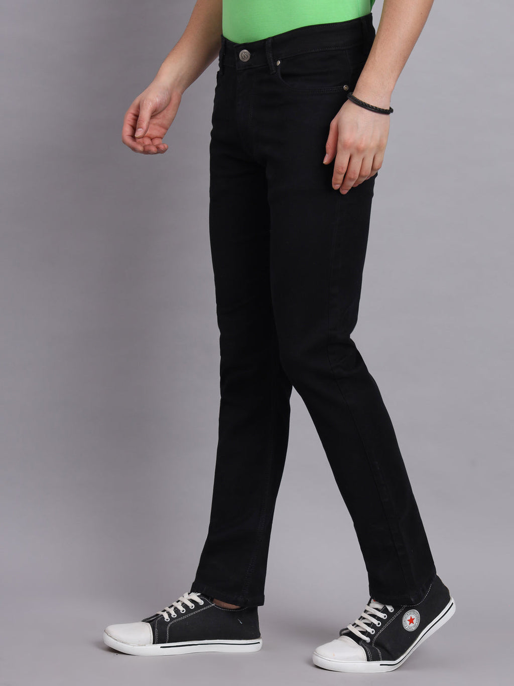 Amswan Premium Black Denim For Men